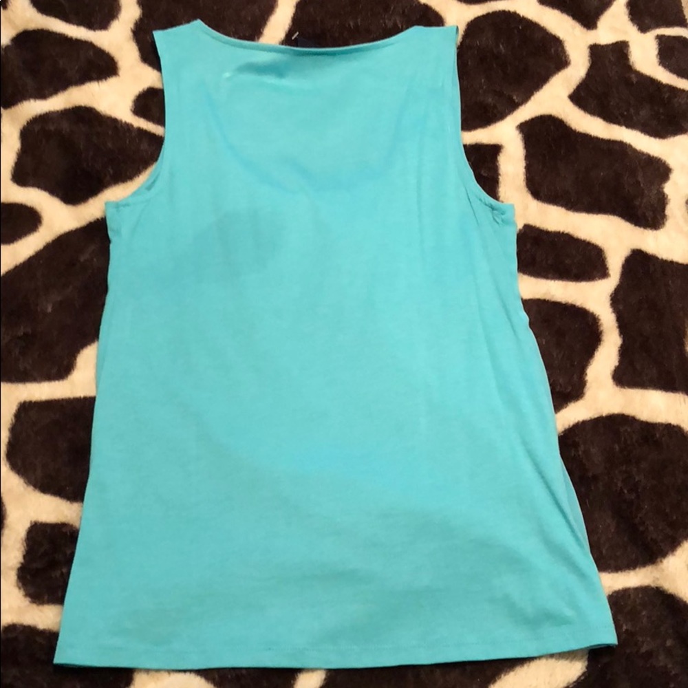 Ann Taylor Teal Top - Picture 4 of 4